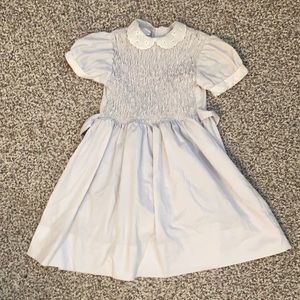 EUC Vintage Polly Flinders Hans Smocked Dress